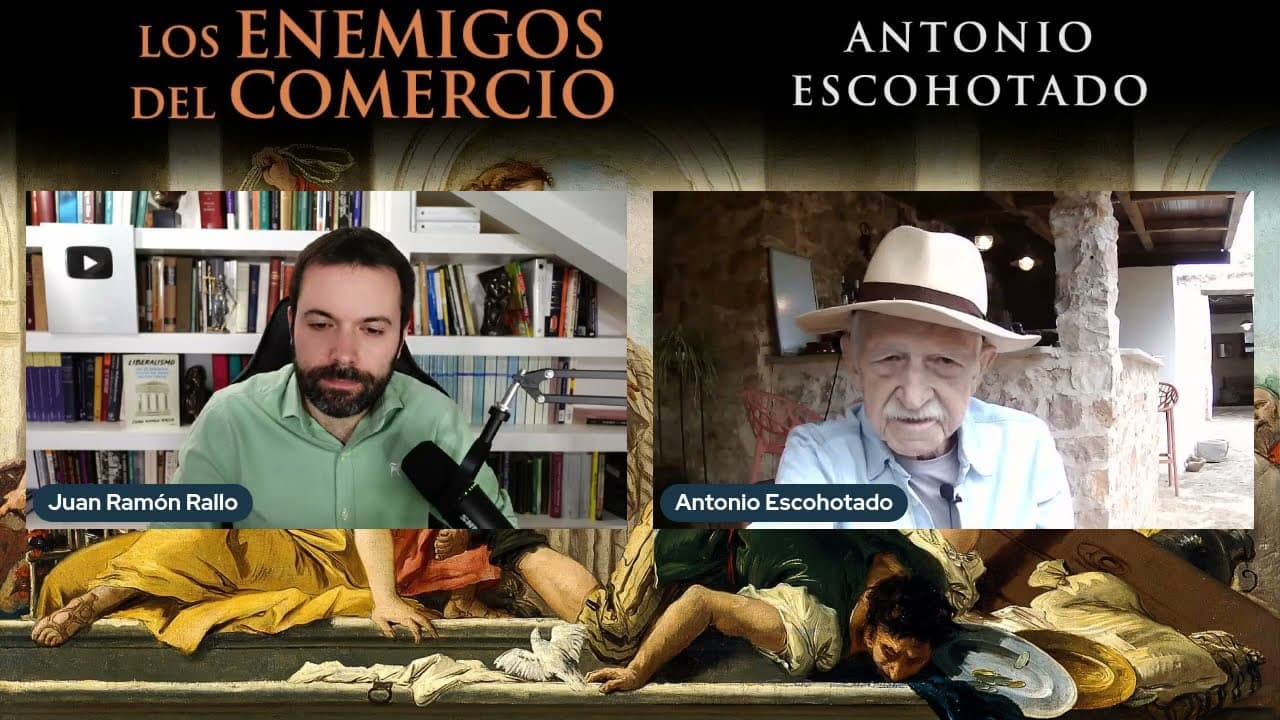 Escohotado, entrevistado a fondo por Juan Ramón Rallo. Ibiza.