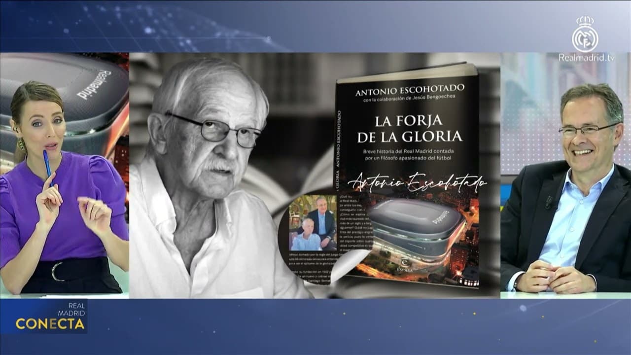 La forja de la gloria. Presentación en Real Madrid Televisión. RMTV.